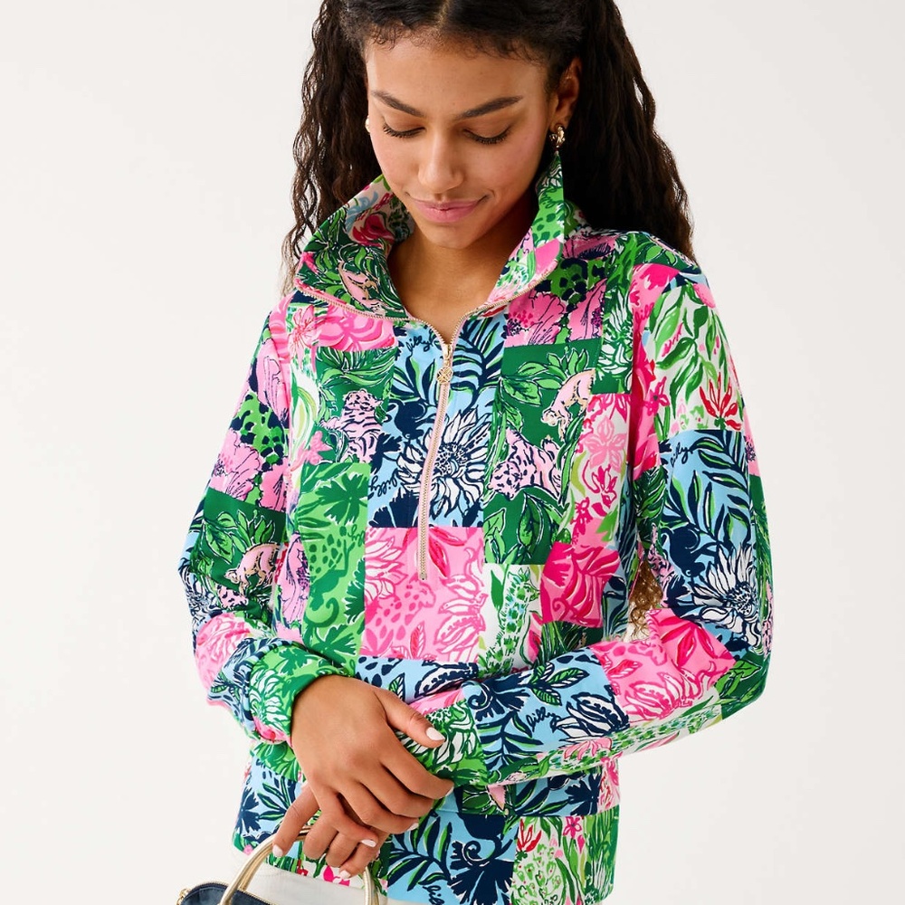 NWOT LILLY PULITZER UPF 50+ Eleni Pullover